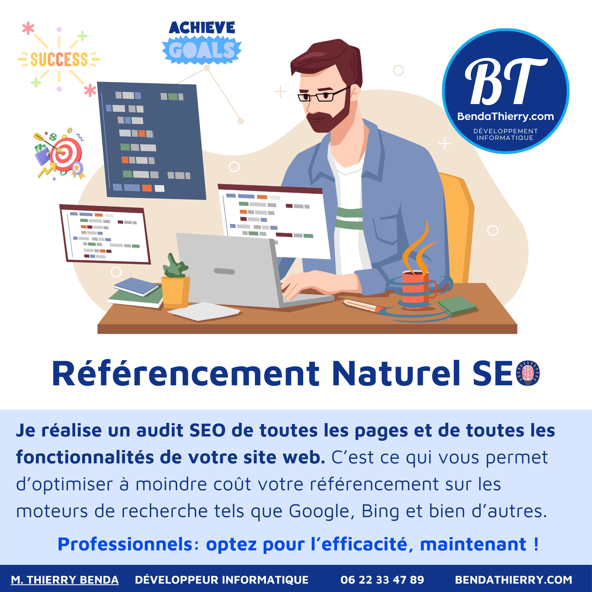 Référencement Naturel SEO - Se faire connaître !